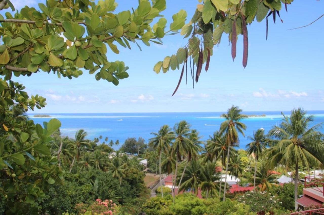 Bora Bora Holiday'S Lodge Bagian luar foto