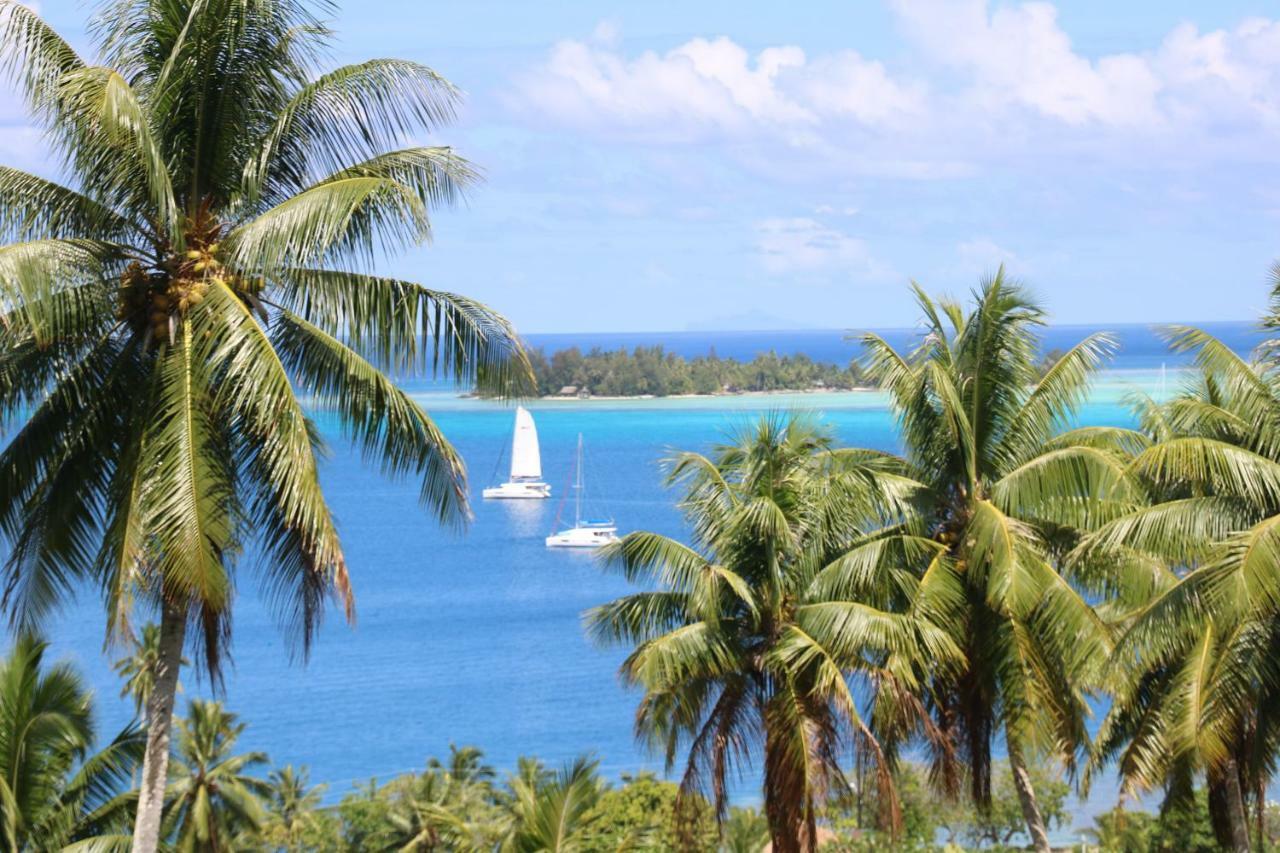 Bora Bora Holiday'S Lodge Bagian luar foto